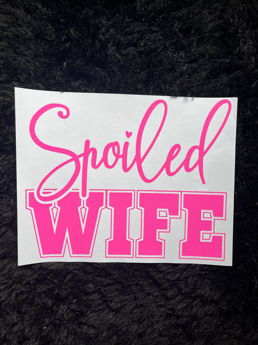 Spoiled Wife Design