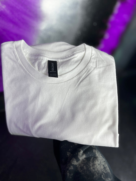Blank White DIY Tshirts for kits